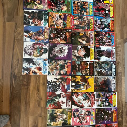 My Hero Academia vol 1-36