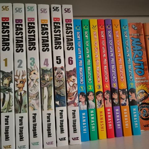 Diverse manga, billig!