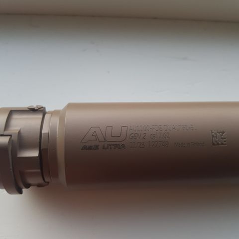 Ase utra dual 762 med borelock muzzle brake