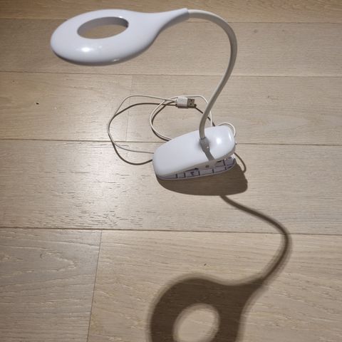 Lampe med klype