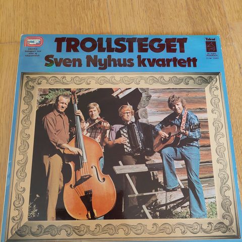 Trollsteget - Sven Nyhus kvartett LP Tradisjonell folkemusikk