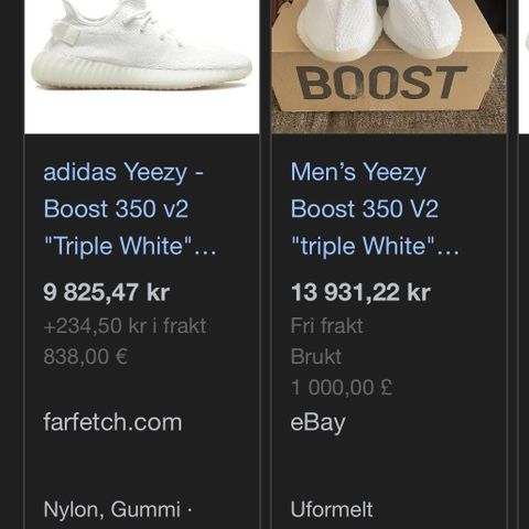 yeezys 350 white