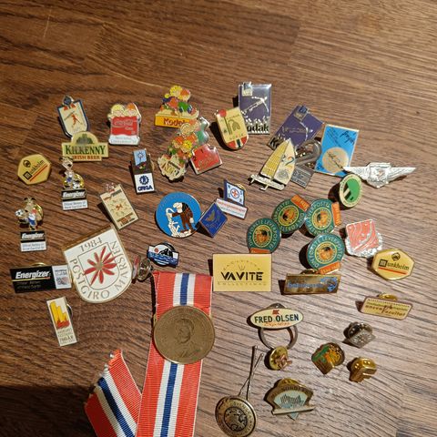 Diverse pins