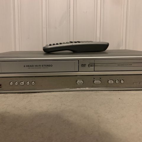 Philips VHS/DVD kombi-spiller