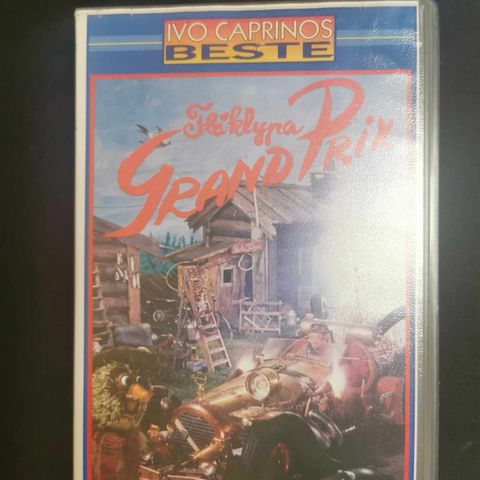 Flåklypa Grand Prix VHS film