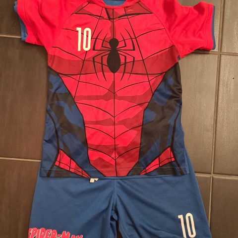 Treningssett Spiderman shorts tskjorte