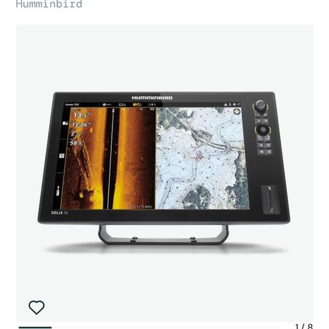Humminbird Solix 15 MSI + GPS G2, Ekkolodd