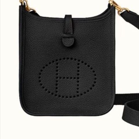 Hermès Evelyne TPM noir ghw, ønskes kjøpt