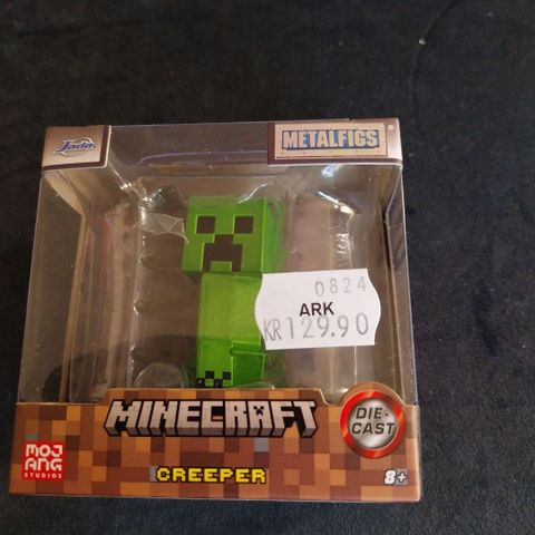 Minecraft metalfigs creeper figur