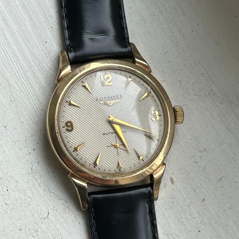 Longines Automatic Gull belagt