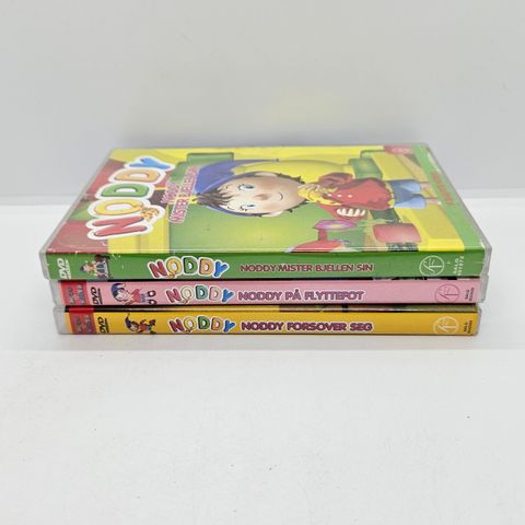 3 stk Noddy dvd