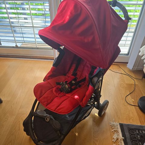 Rød Baby jogger City Min Zip