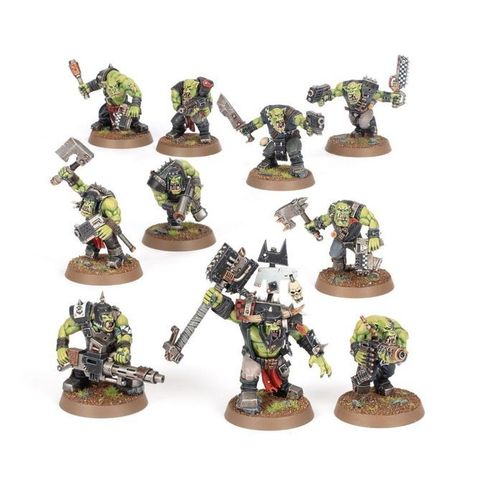 Ork boyz på sprue