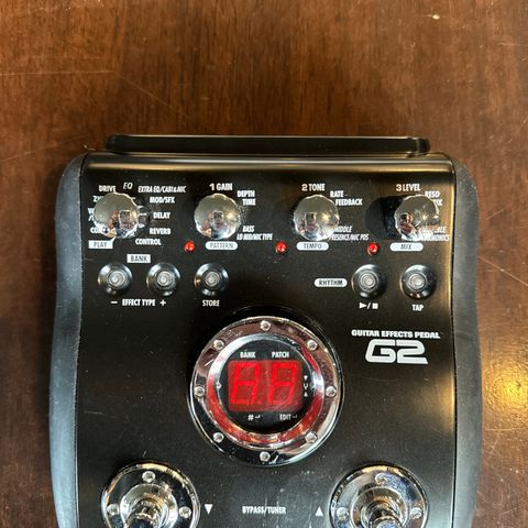 Zoom G2 effektpedal