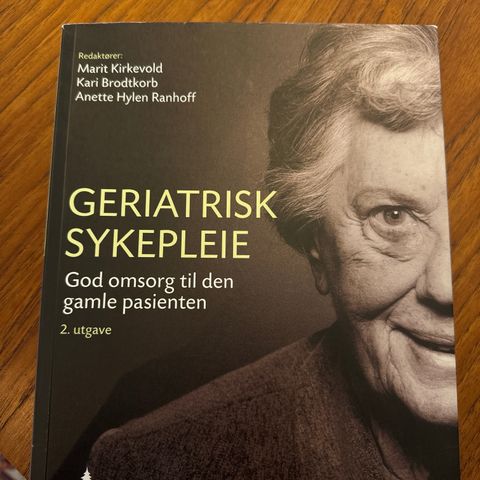 Geriatrisk sykepleie