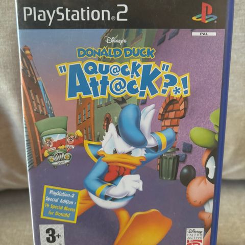 Donald Duck Quack Attack til Playstation 2