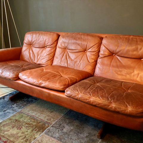 Sjelden 3 seter sofa Modell 820 Fredrik Kayser Vatne