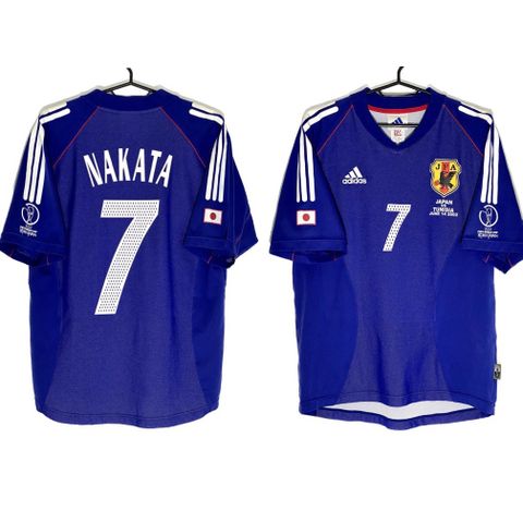 Autentisk Nakata Japan 2002 VM Medium Drakt