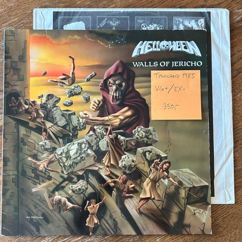 HELLOWEEN LP-er selges