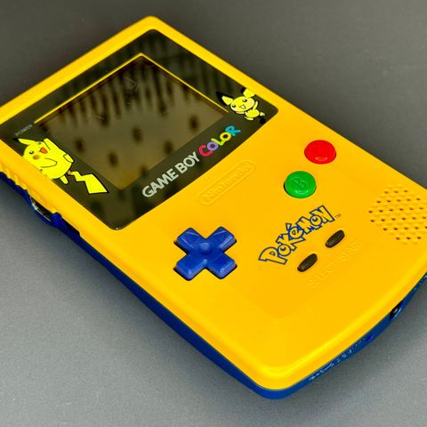 Meget pen Game Boy Color Pikachu Edition