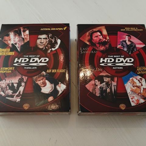 Best of HD DVD Ultra Collection Samlebokser Action & Thriller Totalt 8 Filmer