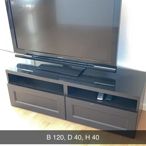 Ikea tv-benk selges