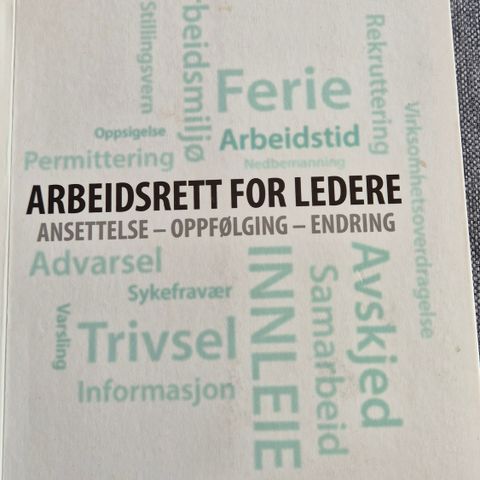 Arbeidsrett for ledere (Heftet)

Ansettelse, oppfølging, endring