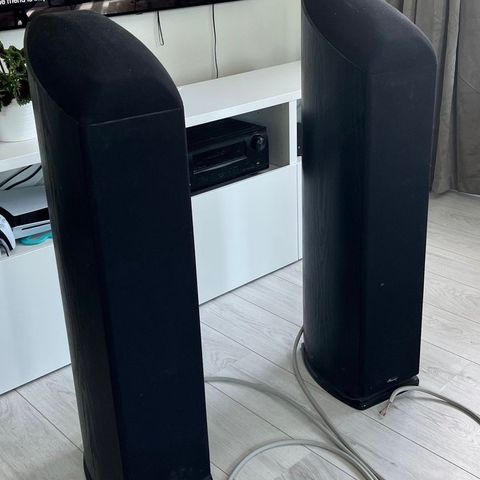 Mirage Omni 550 Høyttalere  + Mirage Omni S10 Subwoofer til salgs!