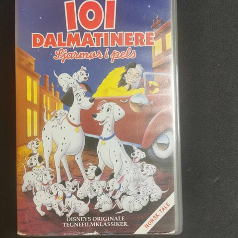 101 Dalmatinere Sjarmør i pels VHS film