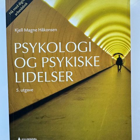 Psykologi og psykiske lidelser (5. utg.) av Kjell Magne Håkonsen