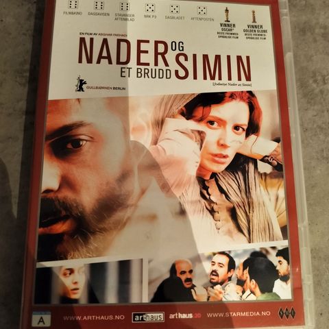 Nader og Simin - Et Brudd ( DVD) 2011 - 86 kr inkl frakt