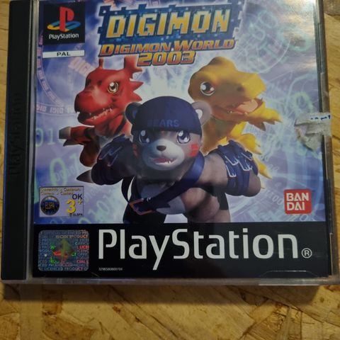 PS1 Digimon World 2003