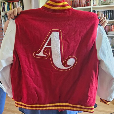 Adele letterman jacket