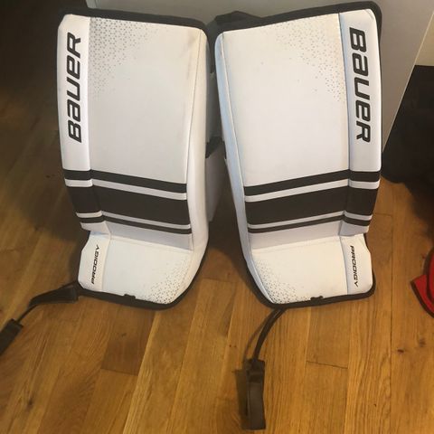 Junior goalie pads, 20 inch