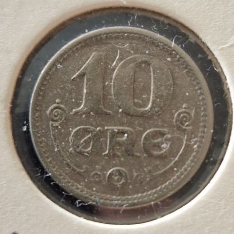 10 Øre - Christian X Danmark 1920