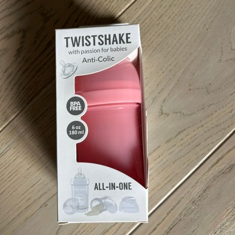 Twistshake flasker div str