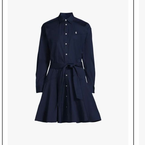 Cotton shirt dress polo ralph lauren