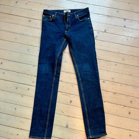 Bukse i dongeri / denim / jeans fra Acne. 29/33