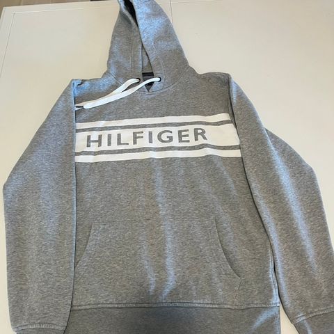 Tommy Hilfiger hettegenser - Grå - Medium