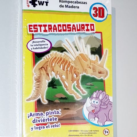 ESTIRACOSAURIO DINOSAURUS  SPILL 3D FRA MEXICO.UÅPNET.