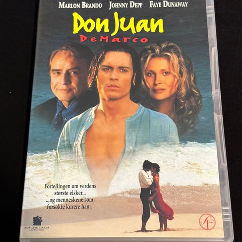 Don Juan De Marco (DVD) Norsk Tekst