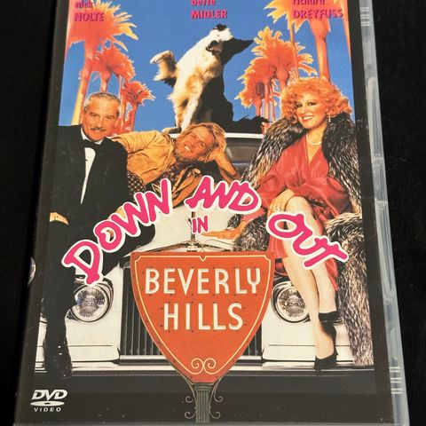 Down And Out In Beverly Hills (DVD) Norsk Tekst