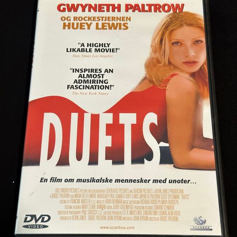 Duets (DVD) Norsk Tekst