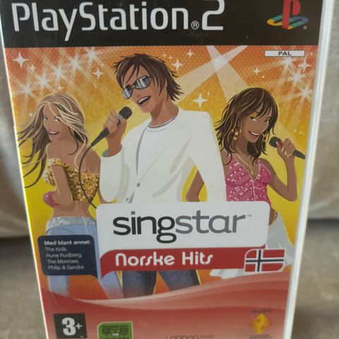 SingStar Norske Hits til Playstation 2