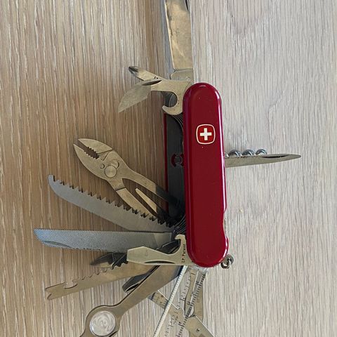 Swiss Army Knife Kniv Lommekniv Sivil Versjon Multiverktøy