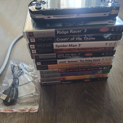 PSP med spill og filmer