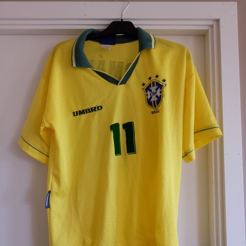 Romario fotball T skjorte Brasil