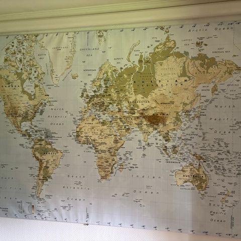 IKEA world map