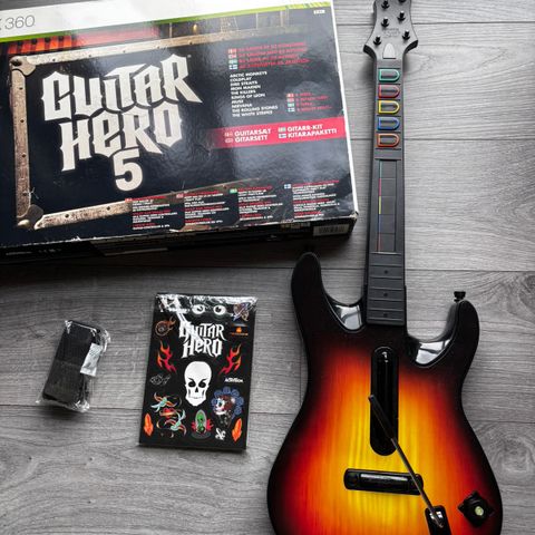 Guitar Hero 5 Guitar til Xbox360