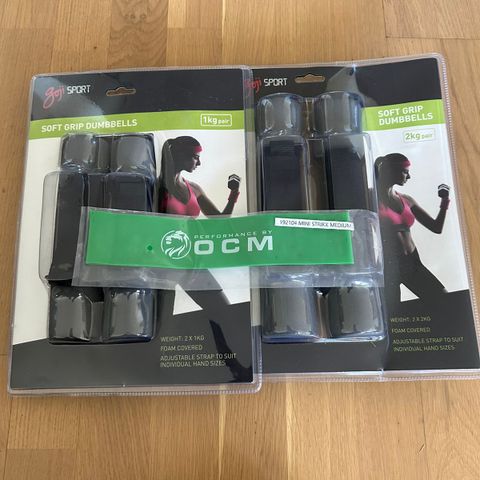 Dumbell 1kg og 2kg